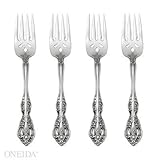 Oneida Michelangelo Salad Forks, Set of 4