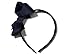 Anna Belen GirlsLila Grosgrain Bow Headband O/S Navy