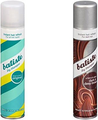 Batiste Dry Shampoo - Original Fragrance, 6.73 Oz+Batiste Dry Shampoo 6.73oz Dark &amp; Deep Brown