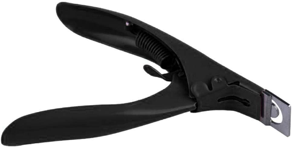 Ktyssp Professional Nail Clipper Manicure Clippers Nail Clipper U-Shaped Nail Scissors Suitable for All Kinds of Nails (Black)