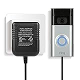 Power Adapter, Video Doorbell Power Supply for the Ring Video Doorbell, Ring Video Doorbell 2 & Ring Video Doorbell Pro, Power Supply, Adapter, Battery Charger