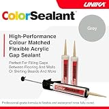 ColorSealant CS4218-AZ Acrylic Gap Filler Grey 0.57 kg cartridge view 2