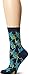Ozone Women's Origami Flower Crew Sock