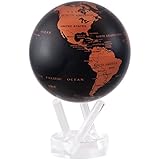 4.5" Copper and Black Earth MOVA Globe