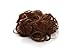 Onedor Premium Synthetic fiber Clip on Messy Chignon Bun Hair Extension Hair Piece Wig. Silky Smooth and Secure (12#-Light Brown)