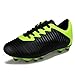 Hawkwell Kids Athletic Firm Ground Outdoor Comfortable Soccer Cleats(Toddler/Little Kid/Big Kid)