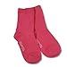 TeeHee Little Girls Cotton Basic Crew Socks 6 Pair (6-8 Years, Solid)