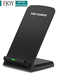 Fast Wireless Charger 2 Coils QI Wireless Charging Stand for Samsung Galaxy S7 S7 Edge, Note 5, S6 Edge Plus and Other Qi-Enabled Devices