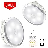 Motion Sensor Light, Diotem Rechargeable Motion Sensor Light usb Rechargeable, 2Pack 3Models Motion Light Sensor Light for Hallway/Bedroom/Closet,/Stairs,5 Installation Methods