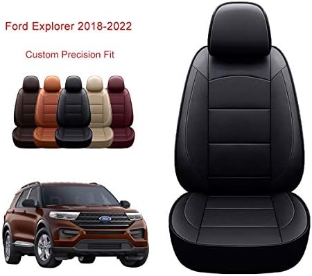 Oasis Auto 16 19 Explorer Custom Fit Pu Leather Seat Covers Full Set Compatible With Explorer 16 17 18 19 16 Explorer Black Buy Online At Best Price In Uae Amazon Ae