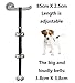 ANJOSHI ANJOSHI Dog Bells For House Potty Training Your Puppy, Loud Sound Even A Puppy Can Hear, Adjustable Loop And Length Fits Every Size Dog And All Door Handles