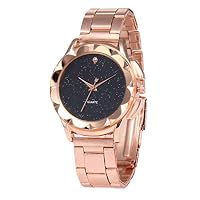 Ptmen Quartz Watch Womans High-end Blue Glass Life Waterproof Distinguished
