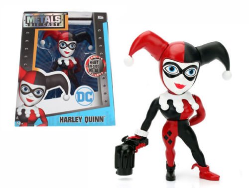 NEW JADA 4" METALS - DC COMICS - 4" Metal DieCast (Die-Cast) HARLEY QUINN Action Figures By Jada Toys