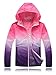 Unisex Ombre Cycling Skin Coat Lightweight Jacket Quick Dry Windbreaker UV Protect Coat