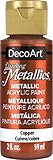 DecoArt Dazzling Metallics 2-Ounce Copper Acrylic Paint