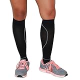 Race Compression Socks - Best Running Compression Socks - Great for Runners, Tennis, Basketball, Nurses, Travel Flying, Maternity Pregnancy, Shin Splints - Below Knee High Socks
