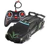 FIGROL Wall Climbing Car,Climbing Rc Cars 360° Rotating Stunt Vehicle,with Remote Control, LED Head Gravity,Rechargeable for Kid,Girfts