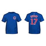 Kris Bryant Toddler Chicago Cubs Blue Name and Number Jersey T-shirt