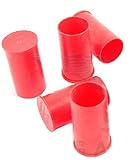 AR15/M4/M16 Muzzle Cover (Red) 5-Pack