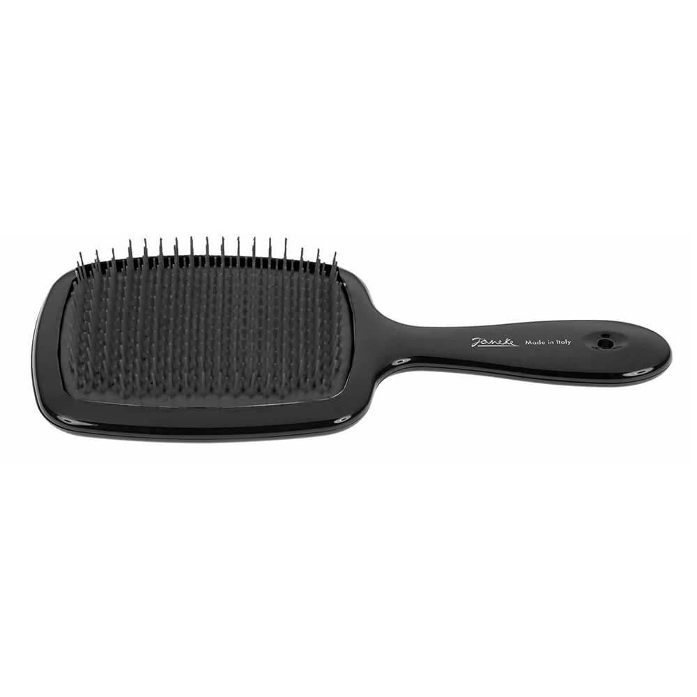 Jäneke Black Body Detangling Brush with Black Hedgehog – 101 g