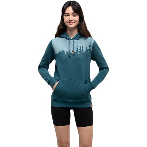 Tentree Men's Juniper Hoodie – Meteorite Black Heather, Medium, Sustainable Fleece