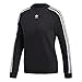 adidas Originals womens Trefoil Crew Sweatshirts athletic sweatshirts, Black, Small US