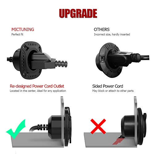 4 MICTUNING+13Amp+Integrated+Extension+Water+resistant
