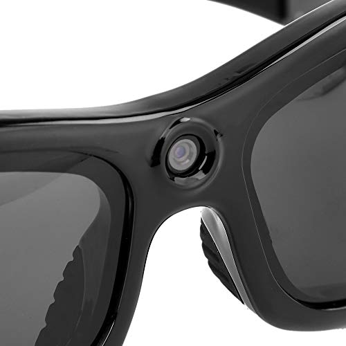 Nrpfell Sunglasses Camera Headset Hd1080P Bluetooth Mp3 Player Photo Video Recorder Mini Dv Camcorder for Outdoor Mini Camera Glasses