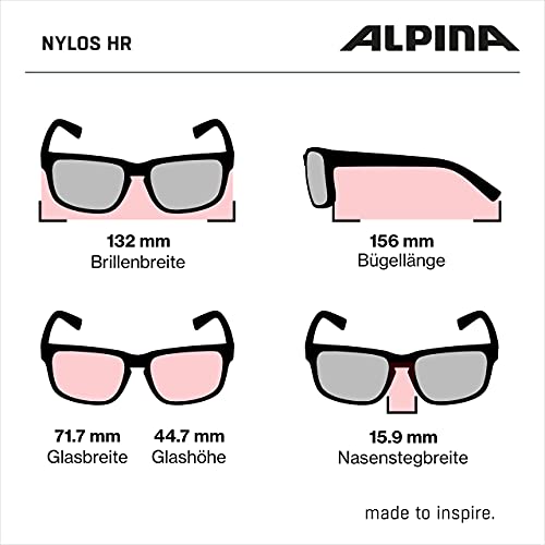 ALPINA ALPINA NYLOS HR Uniseks – volwassene sportbril - Image 5