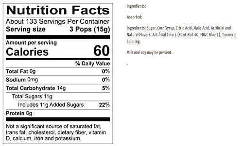 CHARMS MINI POPS – 4.5 LB BAG OF INDIVIDUALLY WRAPPED FRUITY HARD CANDY LOLLIPOPS IN 18 FUN FLAVORS – PEANUT AND GLUTEN FREE, 400 COUNT