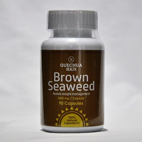 Quechua Health Brown Seaweed, Natural Weight Management Supplement, 90 caps. 500mg