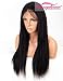 Persephone Light Yaki Straight 360 Lace Frontal Wig Pre Plucked with Baby Hair Virgin 360 Lace Wig Human Hair Brazilian Remy 360 Human Hair Wigs for Black Women 150 Density 14 Inch Natural Color