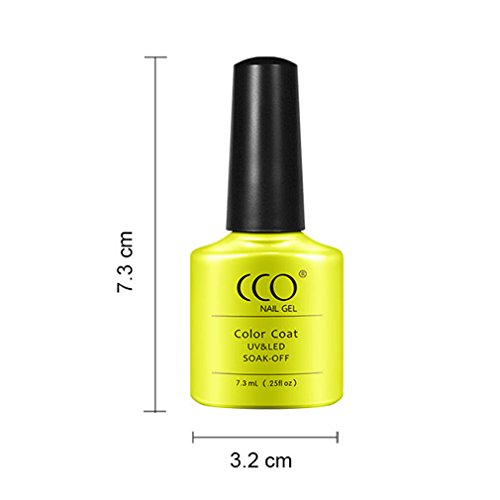 Buy CCO Gel Nail Polish Color Lacquer UV LED Manicure (Salmon Run ...