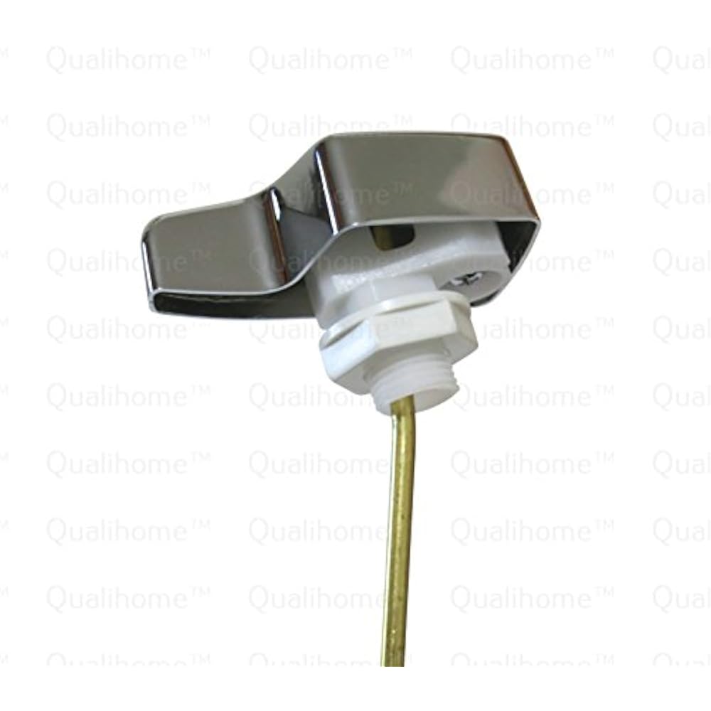 Side Mount Eljer Toilet Tank Flush Trip Lever Replacement Chrome Finish