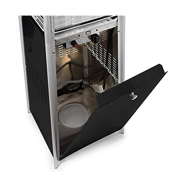 BU-KO Calentador Patio a Gas para Exterior | Jardín, Terraza, Barbacoa