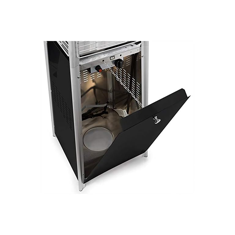 BU-KO Calentador Patio a Gas para Exterior | Jardín, Terraza, Barbacoa