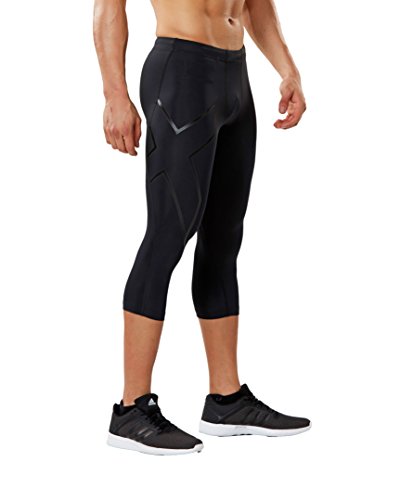2xu men s core compression 3/4 tights, black/nero, medi…