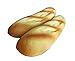 2PCS Artificial Fake Bread Pu Material Baguettes Realistic Faux Food, Imitation French Bread Fake Food For Decoration, Bread Model Kitchen Décor Food Toys Photography Prop