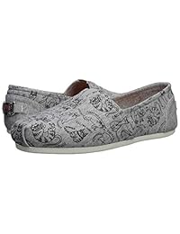 Skechers BOBS - Sandalias de ballet para mujer (tejido de felpa)