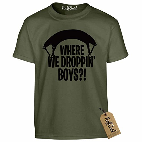 Nuffsaid youth where we droppin boys t-shirt - video ga…