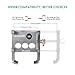 homeasy Bike Phone Mount Universal, Bicycle Holder Handlebar Cellphone Adjustable Fall Prevention, Fits iPhone Xs|XS Max, XR, X, 8 | 8 Plus, Galaxy S9, Holds Phones from 3.5-7