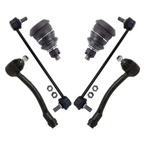 TRQ Front Steering & Suspension Kit Ball Joint Sway Bar Stabilizer Link Tie Rod…