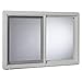Park Ridge Products VUS3624PR Park Ridge Slider Glazed Utility Single-Glass Sliding Vinyl Window, 36