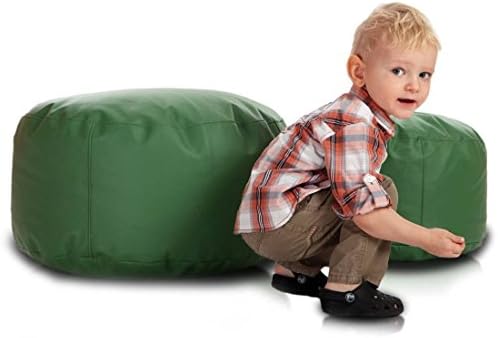 Turbo BeanBags Island Bean Bag Chair, Green, Large