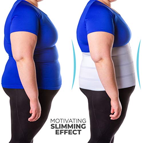 BraceAbility Plus Size Bariatric Abdominal Stomach Binder XXXXL Belly