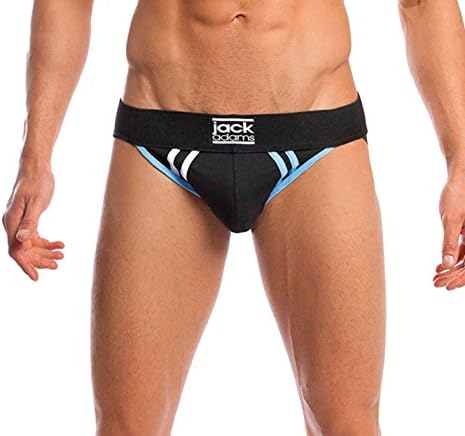 Jack Adams Team Jockstrap Sky Black/Sky Blue XL