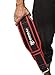 Lifting Belt for Weightlifting, Cross-Training, Olympic Lifting & Bodybuilding | Auto-Lock Padded Nylon Back Support for Squats, Deadlifts Bench Press, Gym, Workout (Black/Red, Large)