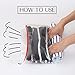 VacBest Compression Bags, Travel Space Saver Bags for Clothes (12 Travel)