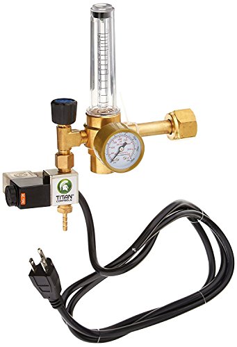 Titan Controls Carbon Dioxide (CO2) Regulator for 120V Controllers & Timers