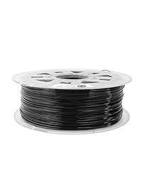 Filamento 1.75mm 1kg de la impresora 3D del ABS de poco olor de Gizmo Dorks, negro